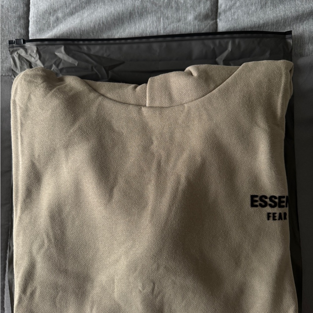 Essentials Fear of God Tan Sweatshirt